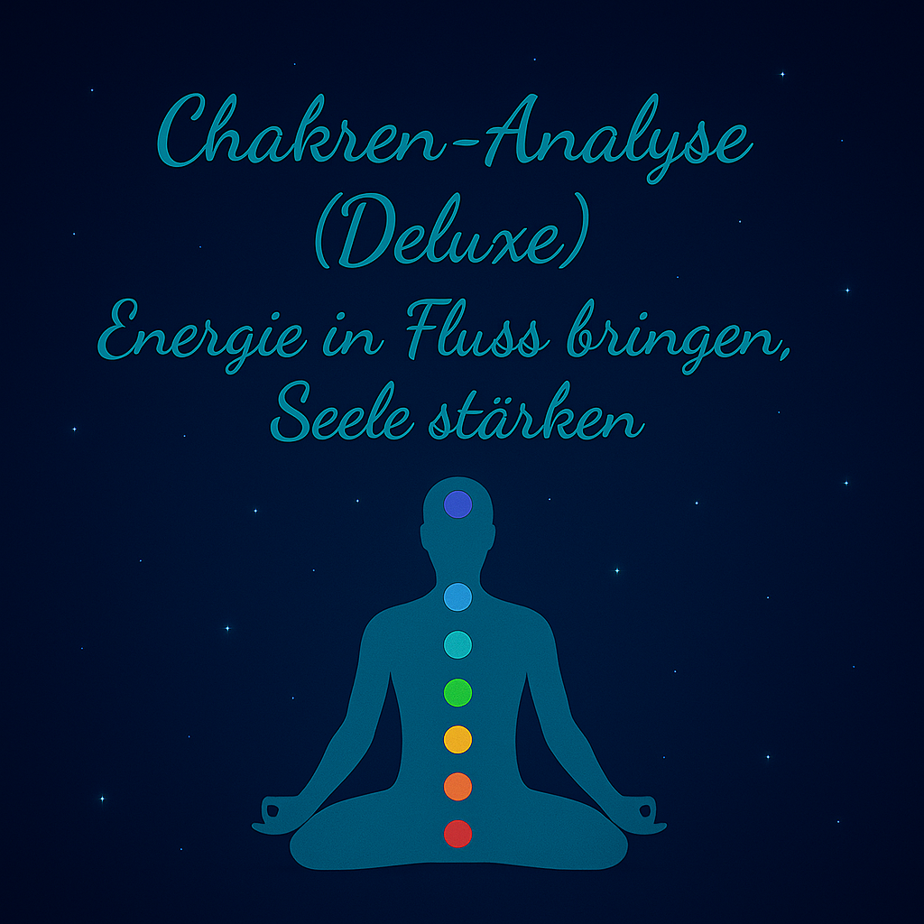 Chakren-Analyse (Deluxe) – Energie in Fluss bringen, Seele stärken